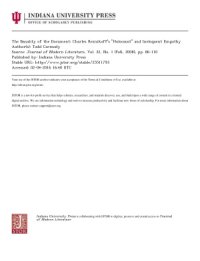 cover of the book The Banality of the Document. Charles Reznikoff's 'Holocaust' and Ineloquent Empathy