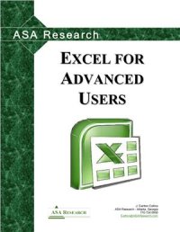 cover of the book Carlton. Excel for Advanced Users