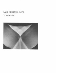 cover of the book LASL PHERMEX data, Volume 3