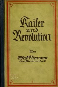 cover of the book Kaiser und Revolution