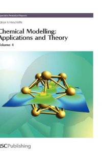 cover of the book Hinchliffe A Chemical Modelling - Applications and Theory