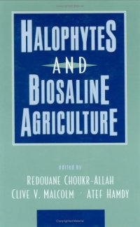 cover of the book Halophytes and Biosaline Agriculture