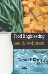 cover of the book Food Engineering Research Developments