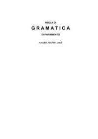 cover of the book Gramatica di Papiamento