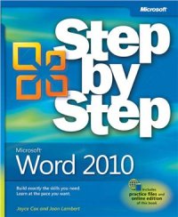 cover of the book Microsoft Word 2010 Step by Step (with Practice Files)