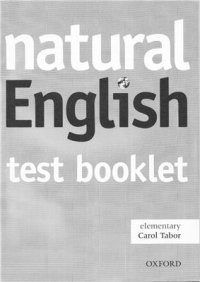 cover of the book Natural English: Elementary Test Booklet