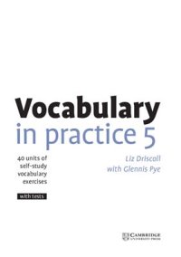 cover of the book Vocabulary in practice 5 Units 1 - 13 (incomplete)