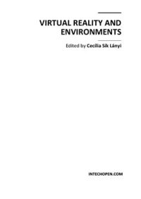 cover of the book Virtual Reality and Environments