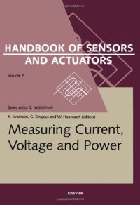 cover of the book Measuring Current Voltage and Power Handbook of Sensors and Actuators Vol 7