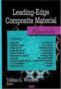 cover of the book Leading-Edge Composite Material Research