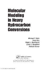 cover of the book Molecular Modeling in Heavy Hydrocarbon Conversions