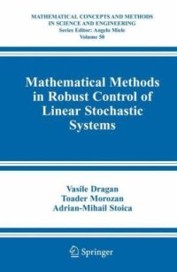 cover of the book Mathematical Methods in Robust Control of Linear Stochastic Systems