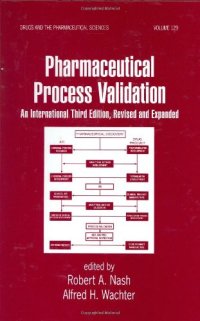 cover of the book pharmaceutical process validation an international