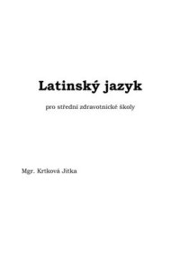 cover of the book Latinský jazyk