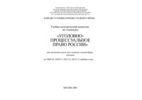 cover of the book Уголовно-процессуальное право России