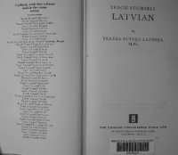 cover of the book Teach Yourself Latvian