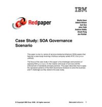 cover of the book Case Study: SOA Governance Scenario