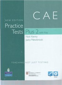 cover of the book Practice Tests Plus CAE 2 New Edition with Key