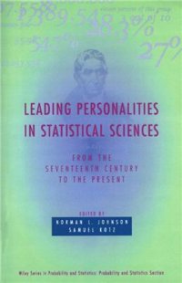 cover of the book Leading Personalities in Statistical Sciences: From the Seventeenth Century to the Present