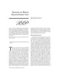 cover of the book Reasons of Which Reason Knows Not