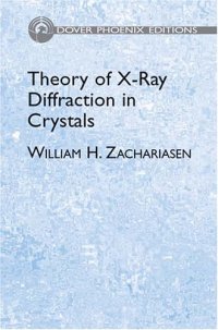 cover of the book theory of x ray diffraction in crystals