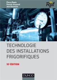 cover of the book Technologie des Installations Frigorifiques