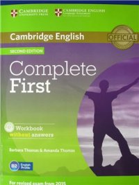 cover of the book Complete first. Workbook without answers (+ a link to Answers)