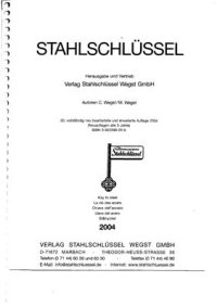 cover of the book Stahlschlüssel (20 edition 2004)