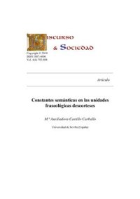 cover of the book Constantes semánticas en las unidades fraseológicas descorteses