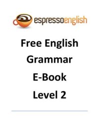 cover of the book Free Grammar E-book - Level 2