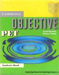 cover of the book Objective PET. Student's book