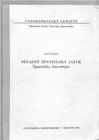 cover of the book Spanielska frazeologia