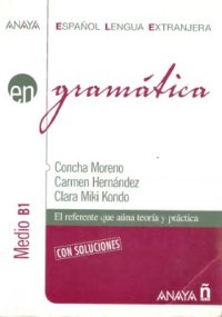 cover of the book Gramática. Nivel Medio B1 con soluciones