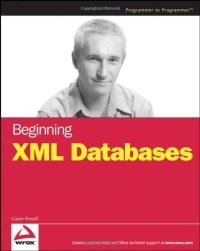 cover of the book Beginning XML databases