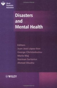 cover of the book Disasters and mental health