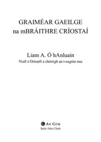 cover of the book Graiméar Gaeilge