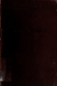 cover of the book A Grammar of the Khassi language