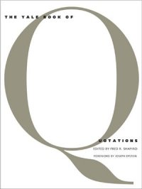 cover of the book The Yale Book of Quotations