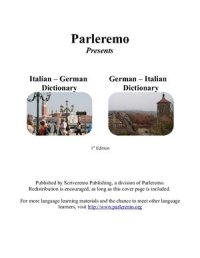 cover of the book Italian-German, German-Italian Dictionary