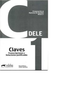 cover of the book Preparación al diploma español. DELE Nivel C1. Nueva edición. Claves