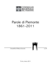 cover of the book Parole di Piemonte 1861-2011