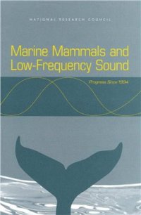 cover of the book Marine mammals and Low-Frequency sound. Committee to review results of ATOC’s Marine Mammal Research Program