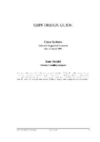 cover of the book OSPF Design