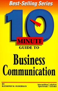 cover of the book 10 Minute Guide To Business Presentations