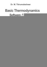 cover of the book Basic Thermodynamics: Software Solutions - Part II (Work, Heat, I Law applied to Closed systems and Flow processes)