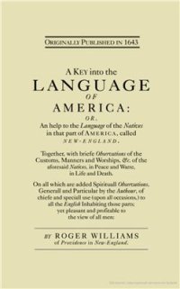 cover of the book A Key into the Language of America