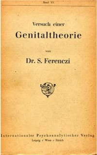 cover of the book Versuch einer Genitaltheorie