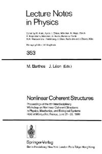 cover of the book Nonlinear Coherent Structures
