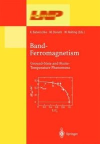 cover of the book Band-Ferromagnetism: Ground-State and Finite-Temperature Phenomena