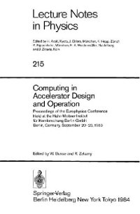 cover of the book Computing in Accelerator Design and Operation